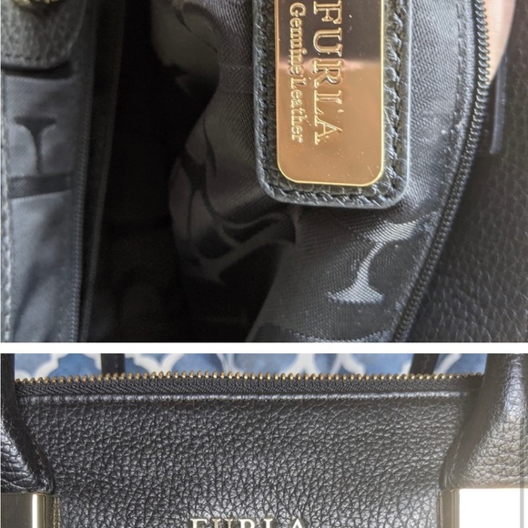 Black Furla handbag - Picture 4 of 7